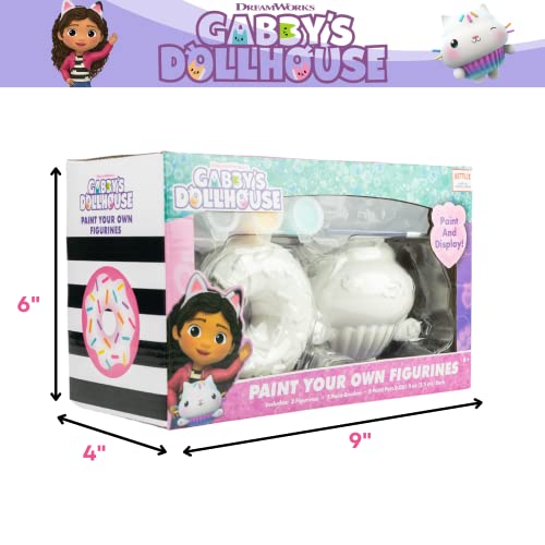 Innovative Designs Gabby’s Dollhouse DIY Paint Your Own Figurines Arts and Crafts Set for Girls - style: Gabbys Dollhouse
