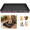 DZWLKJ Waterproof Guinea Pig Cage Liner,Washable Tarp Bottom Base,Cherry Graphic,24"x36", Reusable for Rabbit, Chinchilla, Hedgehog, Ferret & Other Small Animals. - size: C&C 2x3(24x36 inches)