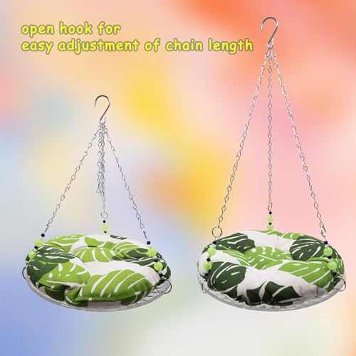 11.8in Reptile Bed，Reptile Hammock Swing Hanging Bed, Lizard Swing Toy, Lizard Bed, Reptile Lounger Terrarium Hanging Hammock for Bearded Dragon Lizard Gecko Chameleon Parrot Hamster Small Pets