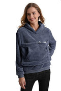 Pet Cat Dog Pouch Hoodies Small Animal Carrier – Kitten Puppy Pouch Sweatshirt Kangaroo Pocket Pullover Top - color: Darkblue, size: 3X-Large