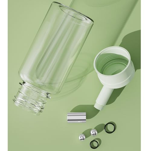 120ml No Drip Hamster Water Bottle, Wall Mounted Wire Cage Water Feeder with Adjustable Stand, Double Ball Leak Proof Small Pet Water Dispenser for Hamster Rabbit Hedgehog Gerbil Mice