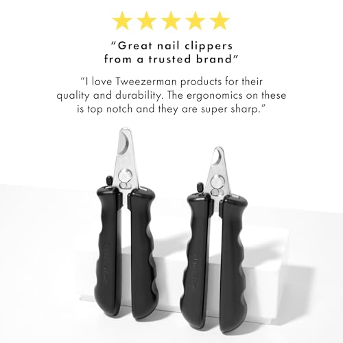 Tweezerman Small Nail Clippers for Pets - Manual Professional Nail Trimmer - size: Small