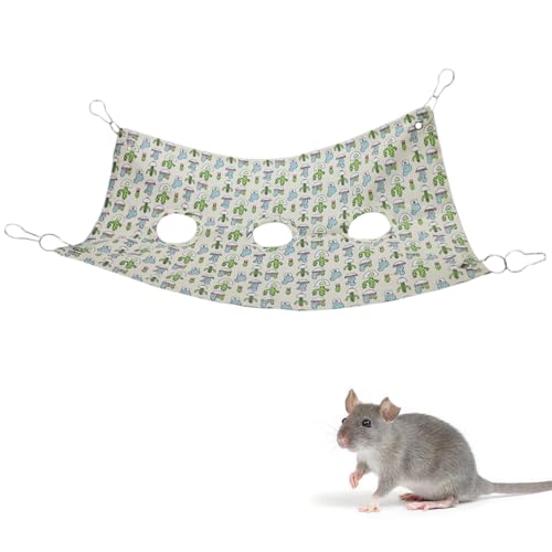 Rat Cage Fall Breaker Rat Cage Hammock Rat Cage Accessories for Small Animals Rats Fall Safe