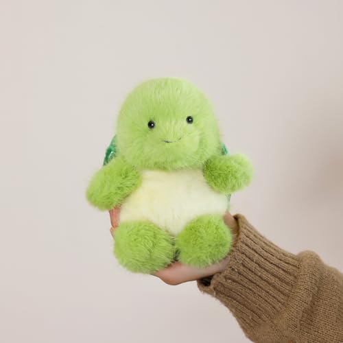 PEACH CAT Turtle Stuffed Animal Cute Plushies Small Plush Toys Gifts for Kids Green - style: Turtle