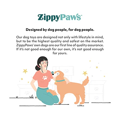 ZippyPaws Burrow Replacement Miniz Squeaky Toy for Enrichment - Unicorns | Interactive Dog & Puppy Toys for Boredom, Stimulating Pet Products to Keep them Busy - style: Unicorns (3-pack)