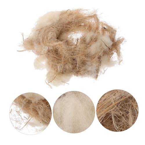ibasenice Bird Nest Material Natural Nesting Supplies for Birds Mice Rabbits for DIY Nesting Projects
