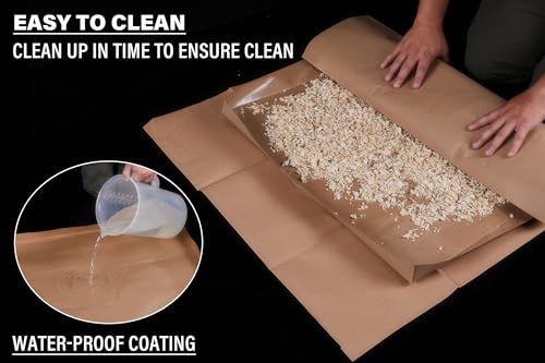 Acrylic Guinea Pig Cages - 3x3ft Small Animal Cage | DIY Extendable | Easy-to-Clean Disposable Bottom (Without Lid) - color: 3x3 ft Cage
