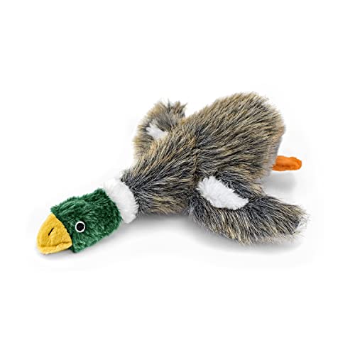 Ruffin' It Woodlands Mallard Stuffed Plush Dog Toy, Small - size: Small, style: Mallard Duck