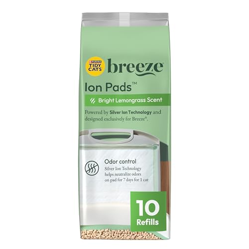 Purina Tidy Cats Breeze Litter System Cat Pad Refills 10ct. Pack Tidy Cats Cat Litter Pads - 10 ct. Pouch - style: Original Pads