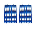 Saguaro Acres Rabbit and Small Animal Cage Resting Mat for Wire Floored Cages 2 Pack (Blue) - color: Blue
