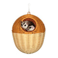 Sugar Glider Hammock, Acorn Shaped Bird Bed with Supporting Cotton nest, Universal in All Seasons, Suitable for Rats, Chipmunks, Squirrels and Parrots.