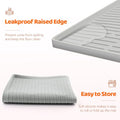 Pee Pads for Dogs 36" x 24" Extra Large Reusable Silicone Playpen Mat | Waterproof, Washable Puppy Training Pads for Potty Training, Non-Slip, Leak-Proof Dog Mat for Indoor Floor Protection - size: 36"x24"