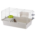 Ferplast Cavie Guinea Pig Cage & Rabbit Cage | Pet Cage Includes All Accessories to Get You Started & a 1-Year Warranty - style: Guinea Pig Cage (30-Inch Long)