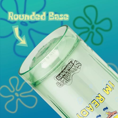 BlenderBottle SpongeBob ProSeries Tritan Shaker Bottle 28 oz Blue - color: Im Ready!, style: Spongebob
