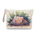 ENGVZ Wet Dry Bag, Waterproof Travel Pouch, Large Zipper Bag For Swimsuits, Diapers, Toiletries, Makeup, Women And Girls Cute Baby Piglet - color: Cute Piglet
