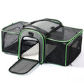 Gardner Pet Large Expandable Cat Carrier (20.5x13.4x13.4 in) | 2-Side Square Extension Pet Travel Carrier for Cats or Small Dogs up to 22 lbs, Heavy Duty Soft-Sided Dog Car Travel Bag - size: 20.5"L x 13.4"W x 13.4"H