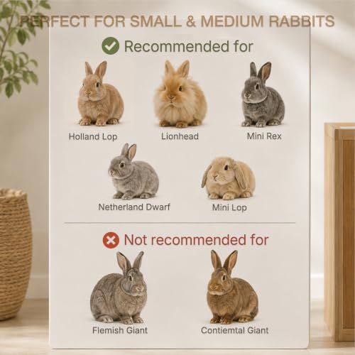 Rabbit Litter Box with Detachable Hay Feeder,Urine Separation Litter Box | Urine Separation Litter Box Keep Clean, Bunny Hay Feeder with Loofah Less Mess for Guinea Pigs, Chinchillas, Hamsters Rabbits