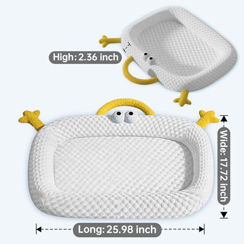 pet Cooling pad, Cute Animal Design, Breathable mesh, Summer Cooling pad (Grey) - color: Grey
