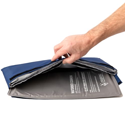 Hydro Cooling Mini Mat for Dogs – Dog Cooling Mat & Cooling Pad for Hot Weather – Triple Layer Ice & Water Cooling System (18" x 10.5") - size: Mini