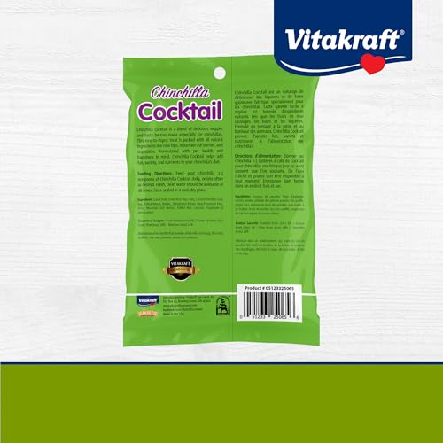 Vitakraft Chinchilla Cocktail Treat 13.5 oz. - size: 13.5 Ounce (Pack of 1)