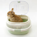 Hamster Carrier Portable Guinea Pig Carrier 13 X 11 X 8 in | Hamster Travel Cage with Ventilation Holes Outdoor Small Pet Carriers for Rat Gerbil Rabbit Hedgehog Squirrel Sugar Glider - color: Green