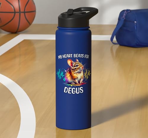 Degu ECG Degu Stainless Steel Insulated Water Bottle - color: Royal Blue