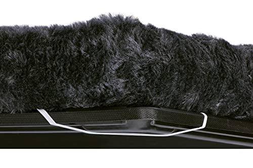 MidWest Homes for Pets QuietTime Giant Dog Bed - Gray Faux Fur Bolster, Ultra-Soft and Machine Washable, Fits 54-Inch Crates and Carriers, for XXL Breed Dogs - color: Grey, size: 54 Inch