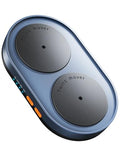 Vaydeer Dual Turntable Mouse Mover, Turbo 3 Mouse Jiggler with Adjustable Intervals, ON/Off Switch, Undetectable & Noiseless Mouse Shaker Simulate Realistic Mouse Movement for Secure Computer Activity