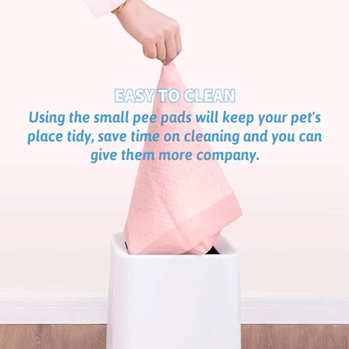 Tfwadmx Rabbit Pee Pads 20 Pcs 18"× 13" Disposable Cage Liners Leak-Proof Super Absorbent Potty Training Pad for Puppy Guinea Pigs Hedgehog Hamsters Chinchillas Cats and Other Small Animals - size: 20 Pcs-18" x 13" (Pink)