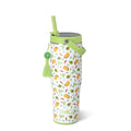 Swig Life 30oz Leakproof To-Go Tumbler with Handle, Taco Night | Leakproof Lid - Triple Insulated Stainless Steel - Handle & Straw Included - Cup Holder Friendly - Dishwasher Safe - color: Taco Night