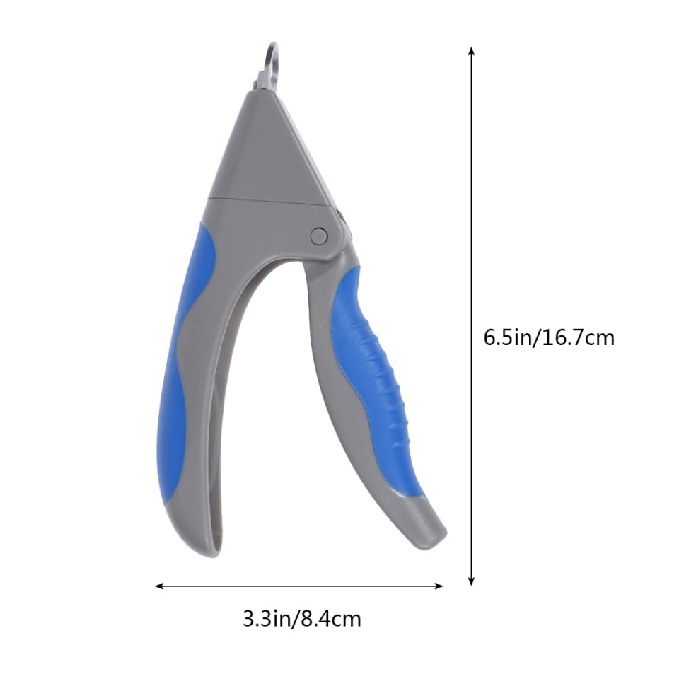 TOYANDONA Pet Nail Clipper for Dogs Cats Birds Rabbits Guinea Pigs Sharp Claw Cutter Trimmer with Anti-Slip .57 X 3.30 X 0.78 in 1 Pc