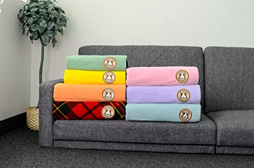 GuineaDad Original Reusable Cage Liner – Ultra-Soft Fleece Bedding with Burrowing Pocket – Extra Absorbent Core & Waterproof Bottom – Fits Midwest Guinea Pig Cage – Small Animal Supplies