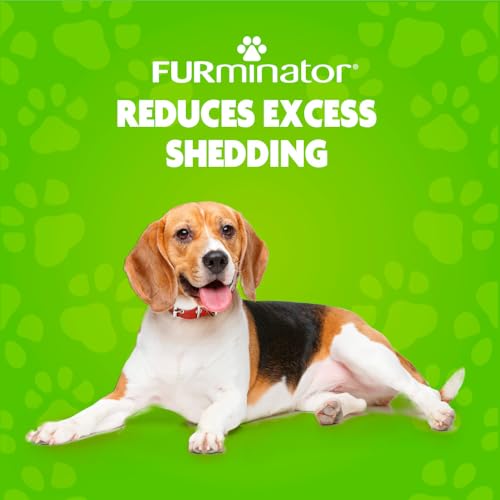 FURminator Ultra Premium deShedding Conditioner for Dogs, 16 oz | Reduces Excess Shedding, Conditioners Nourish Skin & Coat, Helps Remove Wet Dog Smell, No Parabens or Dyes, Fresh Scent - size: 16 oz, style: Conditioner