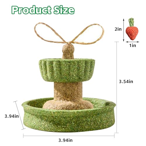 Hamiledyi Guinea Pig Chew Toys Rabbit Chew Toys for Teeth Natural Hamster Treats Prevent Teeth Overgrowth for Syrian Hamsters Gerbils Rat Bunny Chinchilla Small Animals - style: Style A