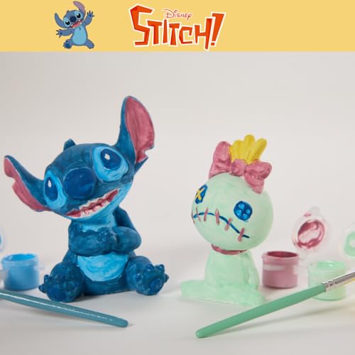 Innovative Designs Disney Stitch DIY Paint Your Own Figurines Arts and Crafts Set for Boys and Girls - style: Stitch