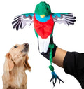 Milunova Pupr Pals Dog Wrestling Toy Puppet with Tough Padding for Safe Interactive Play, Protection to Stop Puppy Kitten Biting Hands; for Boredom-Busting Training and Exercise - style: Quetzal