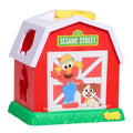 Just Play Sesame Street Elmo's Learn & Sort Barn with Music and Sounds | 6-pieces, Teaches Toddlers Shapes, Sounds, and Problem-Solving Skills, Toy for Girls, Boys, Kids, Ages 2 and Up