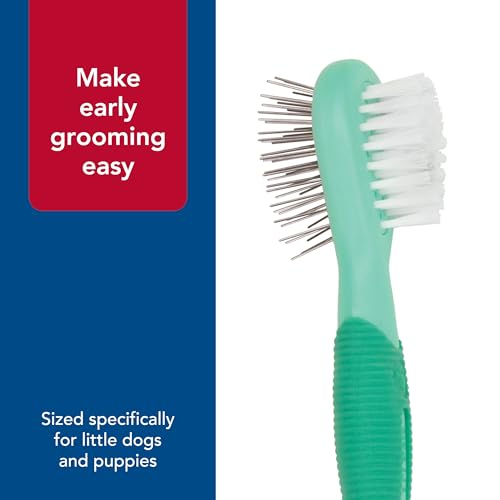 Coastal Pet Li'l Pals Dog Combo Brush - Dog Grooming Brush for Small Dogs - One Size