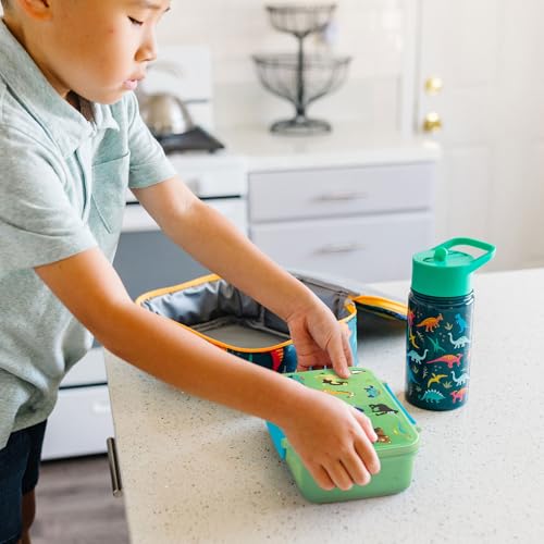 Wildkin Reusable Food Container for Kids – Airtight, Leak Resistant, Dishwasher Safe - Wild Animals - color: Wild Animals
