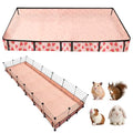Waterproof Guinea Pig Cage Liners, Washable & Reusable Small Animal Cage Mat, for Rabbit, Hamster, Chinchilla, Hedgehog (Watermelon),C&C 36x72 inches - size: C&C 3x6(36x72 inches)