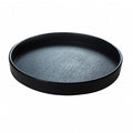 OMEM Reptile Food Bowl Water Dish,Feeding Dish, Birds Bowl (L, Black) - color: Black, size: L