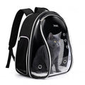 BAGLHER Cat Carrier Backpack Bubble - Fit Up to 18 Lbs - Airline-Approved Dog Backpack Carrier for Small Pets Puppies Dogs Bunny, Space Capsule Dog Carrier Backpack for Travel Outdoor Hiking, Black - color: Black