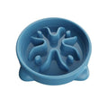 Slow Feeder Dog Bowls Small Breed, Dog Food Bowl Small Anti-Choking Bloat Stop Puzzle Healthy Eating Bowl (Blue, 1 Cup) - color: Blue, size: 1 Cup