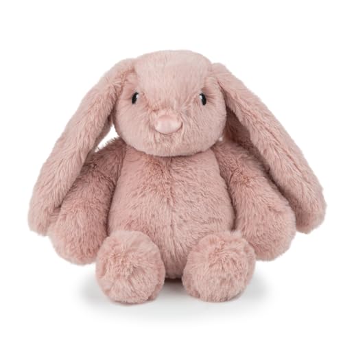 Best Pet Supplies Bunny Buddy Squeaky Plush Dog Toy - Mauve, Small | Soft Plush, Squeaks & Crinkles, Perfect for Moderate Chewers, Toss & Fetch Play, Stress & Anxiety Reliever, Ideal Gift Toy - color: Bunny (Mauve), size: Small