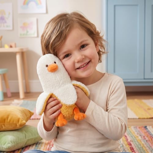 PEACH CAT Banana Duck Stuffed Animal Cute Plushies Small Plush for Kids 7" | Palm-Sized, Self-Standing Stuffed Duck, Soft Toys Gifts for Girls Boys Adults - style: Banana Duck