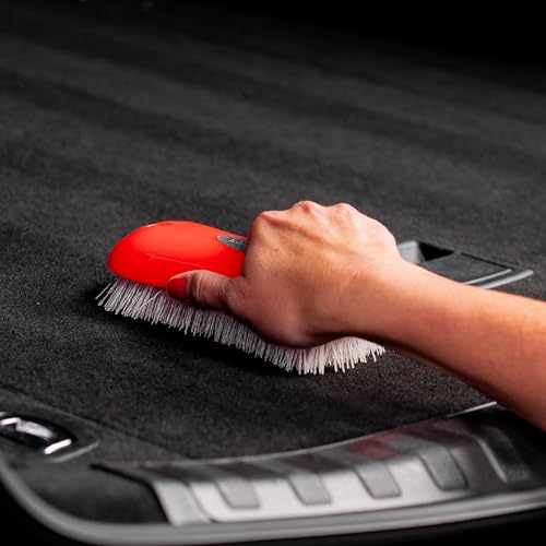 Mothers Stiff Bristle Carpet and Upholstery Cleaning Scrub Brush for Automotive, Home, Couch, Stain Remover - style: Carpet Brush