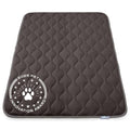 Paw Inspired Washable Padded Crate Mats for Dogs, Gray, 47x29 Inch | Fits 48-inch Kennels, Leakproof, Waterproof Bottom, Plush Dog Pad, Pet Bed - color: Gray, size: 48 Inch