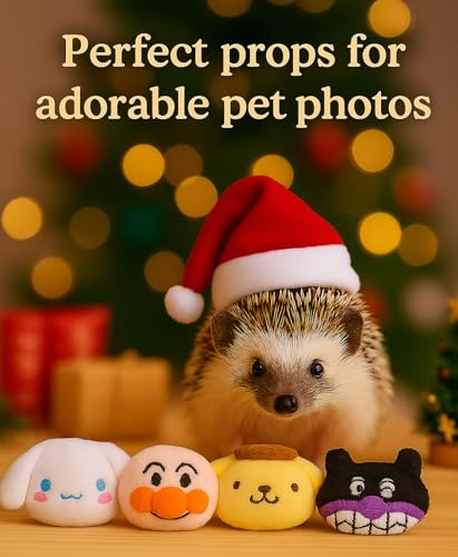 20Pcs Hedgehog Enrichment Toys - Cute Hedgehogs Cage Toy for Cuddling, Photo Props & Enrichment Play - Hedgehog Chew Toys for Boosts Natural Instincts & Daily Exercise