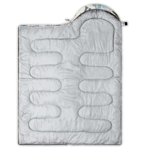QOOMO Camping Sleeping Bags,3 Season Warm & Cool Weather,Lightweight,Waterproof Sleeping Bags for Adults & Kids,Traveling,and Outdoors,Camping Gear Equipment - color: dinosaur