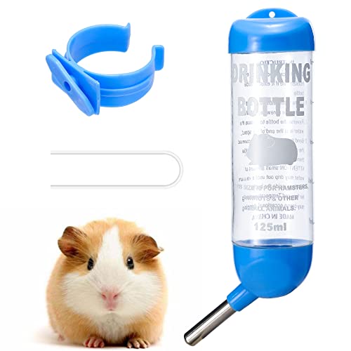 Small Animals Moon Bottle, Bunny & Hamster Water Bottle, Suitable for Rabbits, Chinchillas, Guinea Pigs, Gerbils & More (4.2 oz) - size: 4.2 oz water bottle